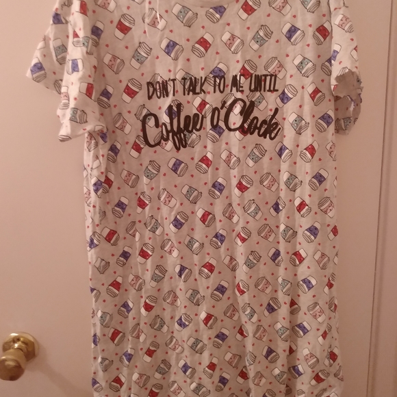99% cotton coffee pajamas. Never worn. - Picture 1 of 1
